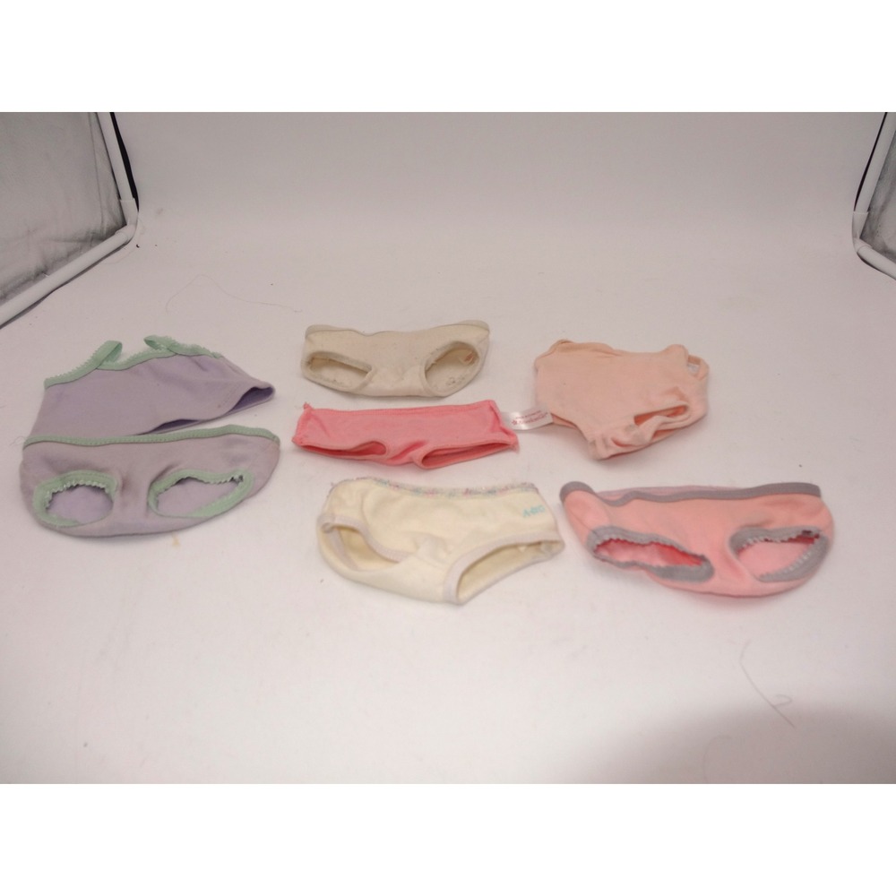 American Girl Doll Underwear Camisole Panties Lot 7pc 18 Inch Accessories